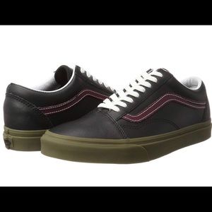 VANS OLD SKOOL BLEACHER BLACK GUM MENS